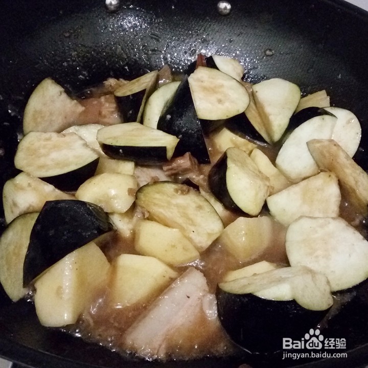土豆炖茄子怎么做