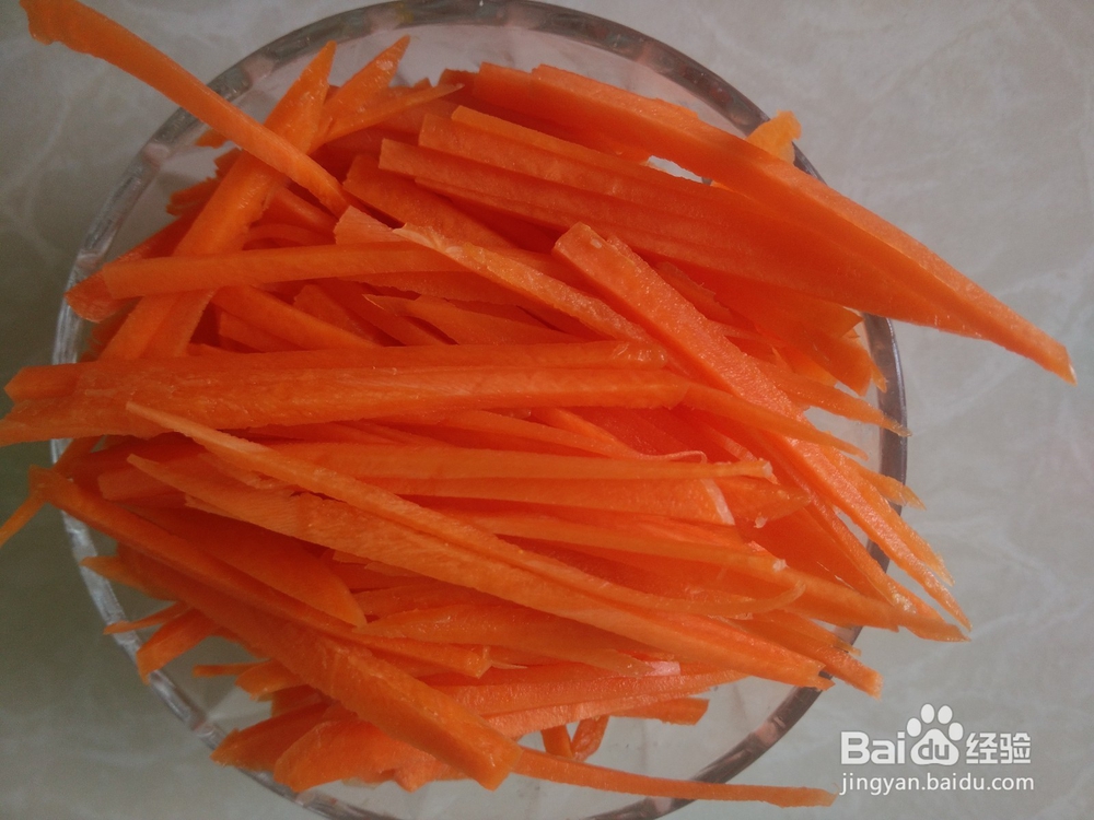 红萝卜肉末饼的做法