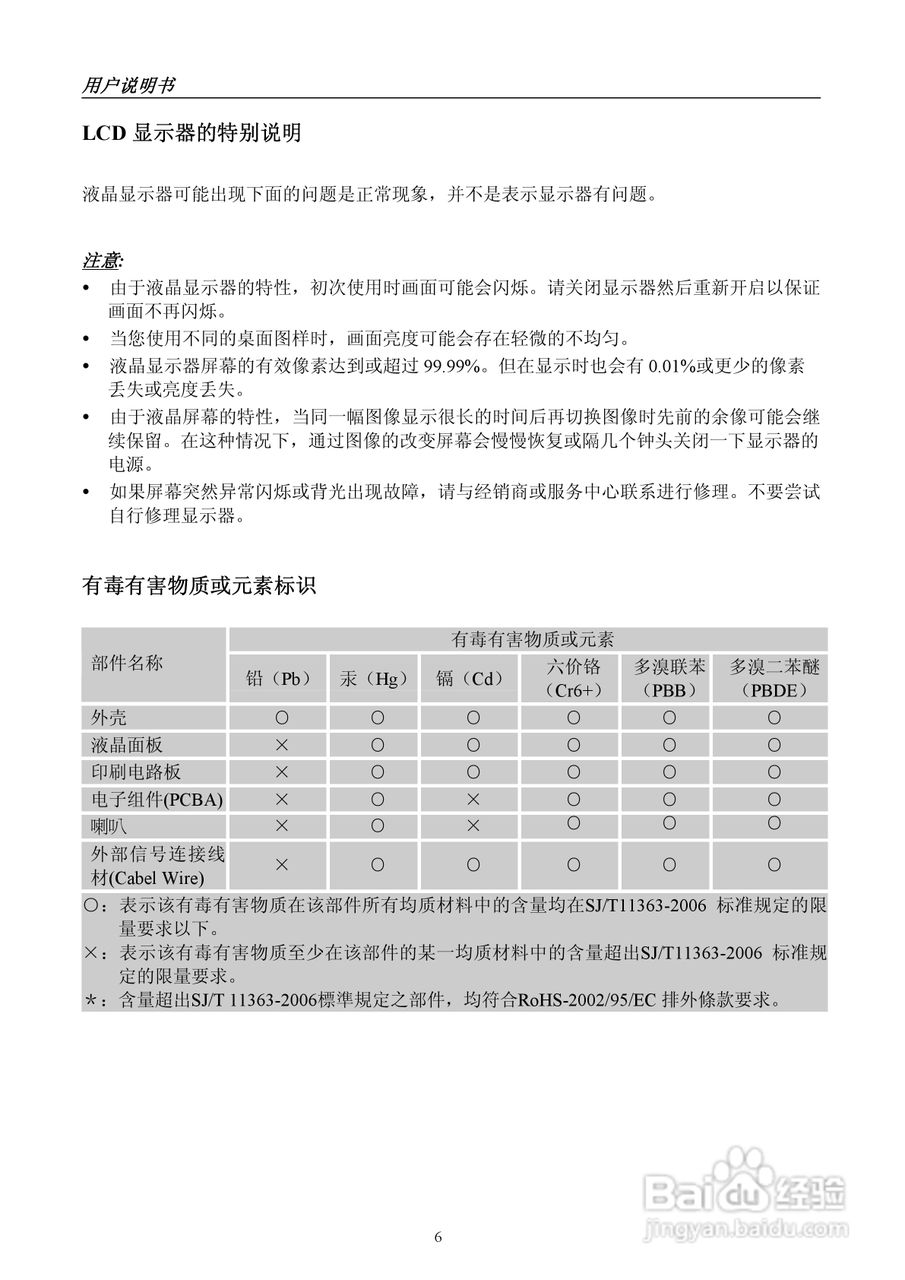 瀚视奇HL247DPB液晶显示器使用说明书:[1]