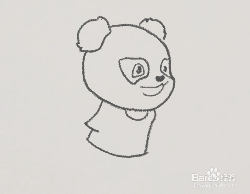 西安十四运吉祥物简笔画