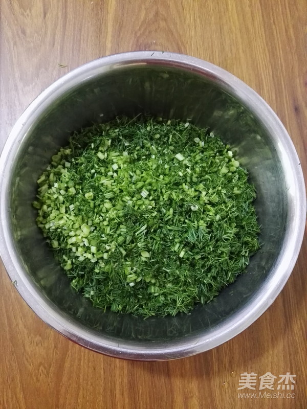 茴香肉包的做法