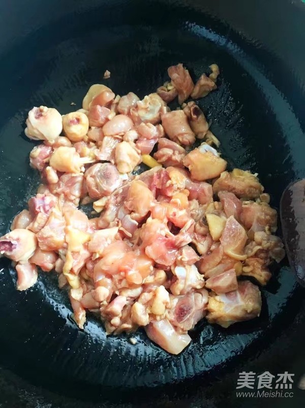 咖喱鸡块饭的做法