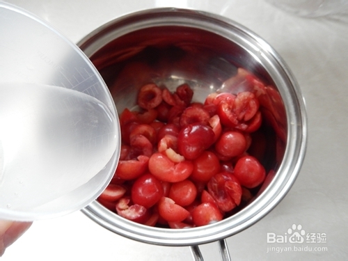如何制做樱桃果馅