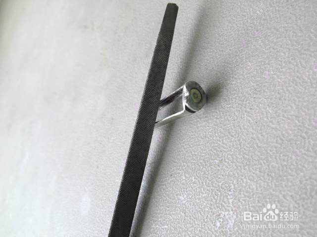 如何用废旧的子弹壳做戒指