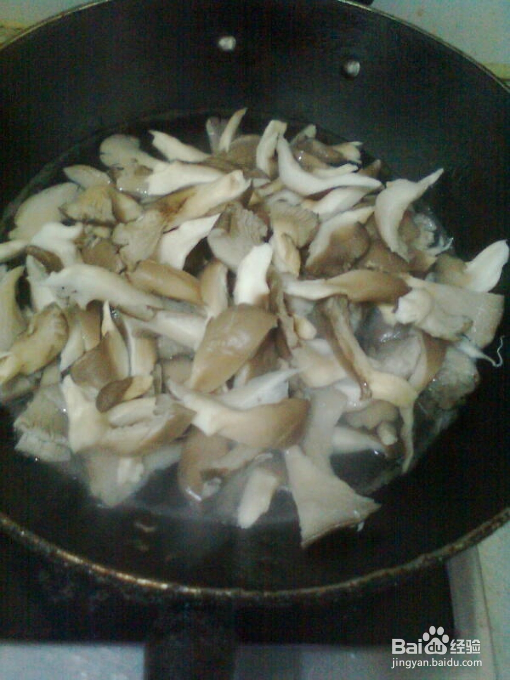 平菇烧青菜的家常做法
