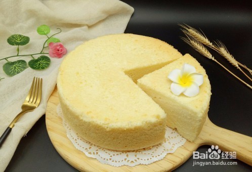 家常版8寸戚风蛋糕是怎么做的？