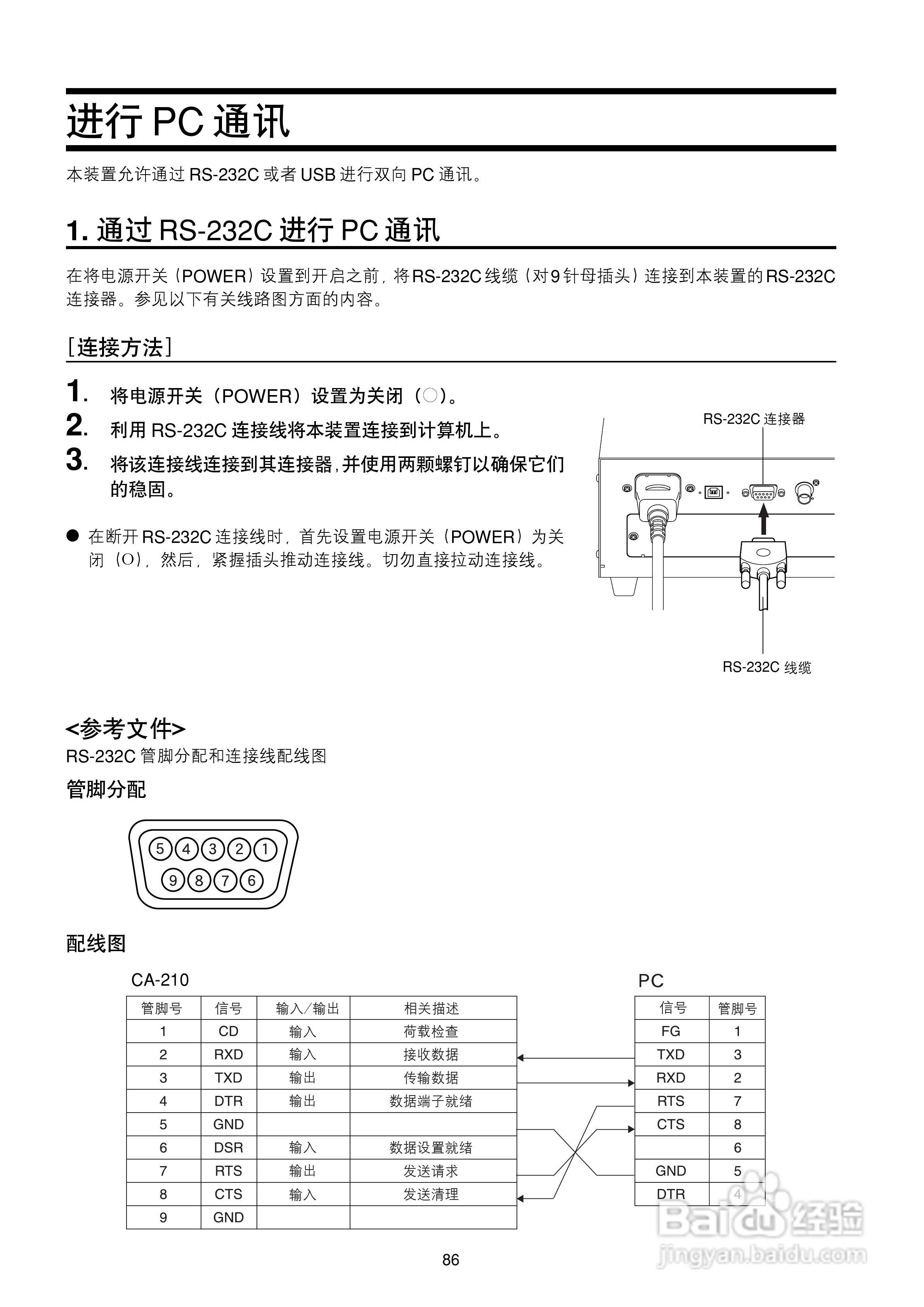 欣润彩色分析仪CA-210说明书:[9]