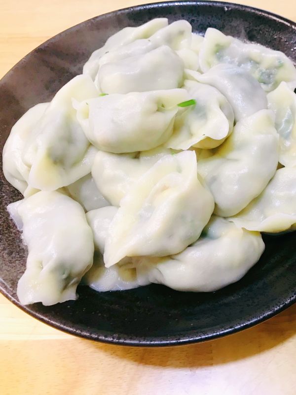 韭菜鸡蛋馅饺子