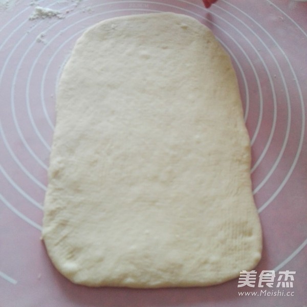 绿豆沙吐司的做法
