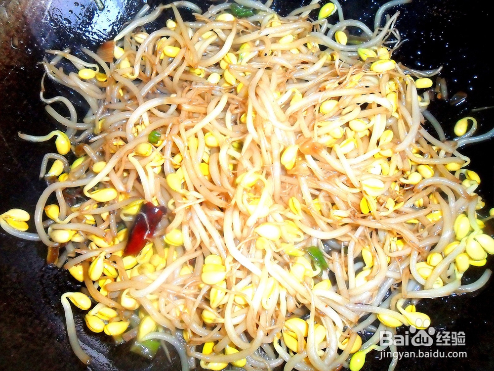 #过年#清炒黄豆芽