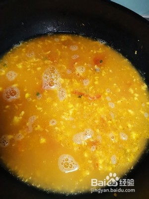 美食汤羹--番茄鸡蛋面疙瘩汤