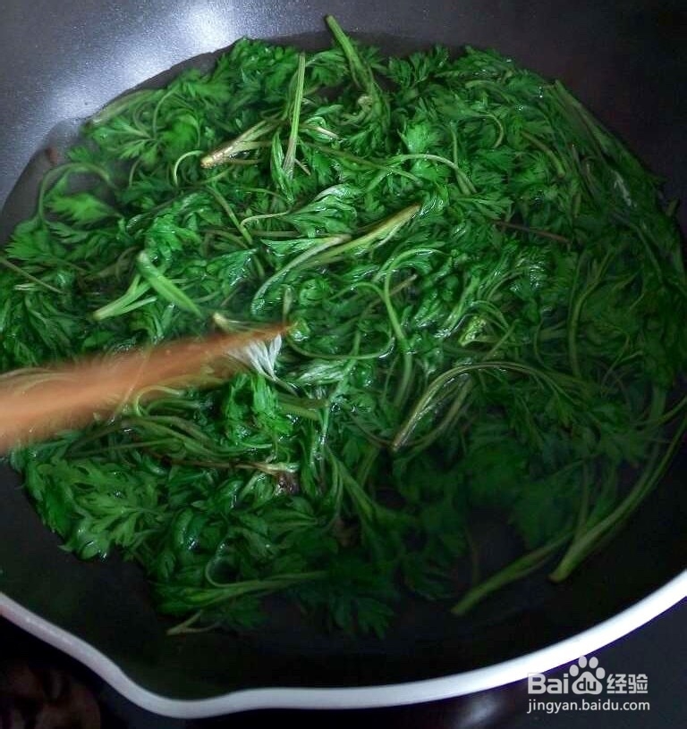 营养美味的蒿子大米粑粑