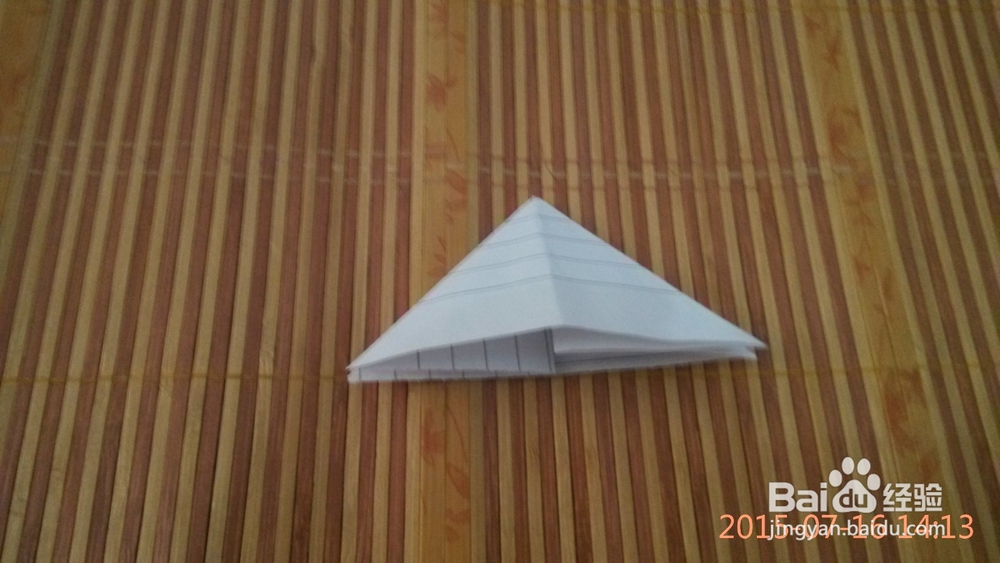 折纸基础——双三角形的三种折法