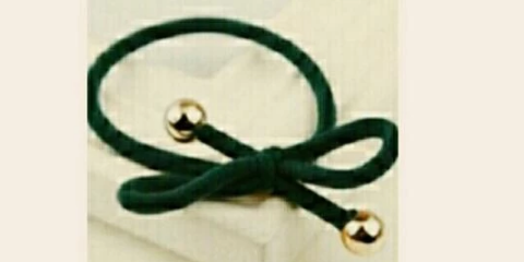 一根皮筋打结步骤