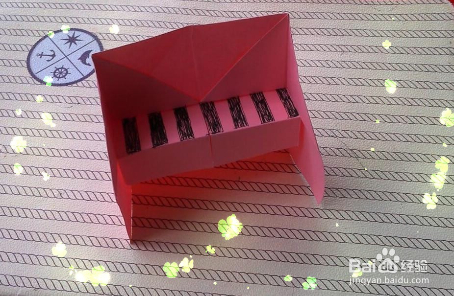 叮咚，叮咚，钢琴响了！折纸之钢琴