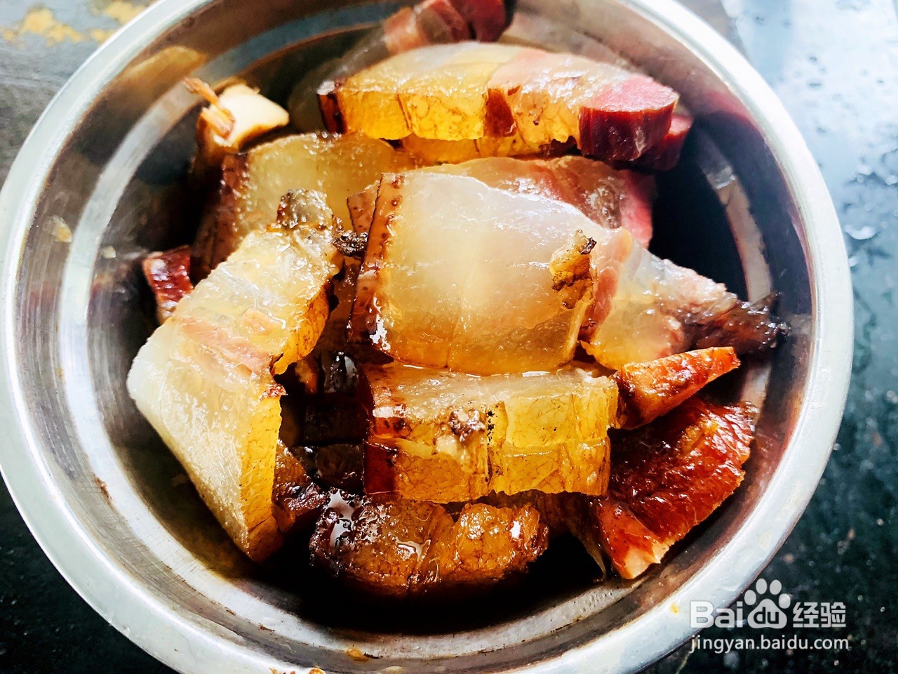 蒜苔炒腊肉的做法