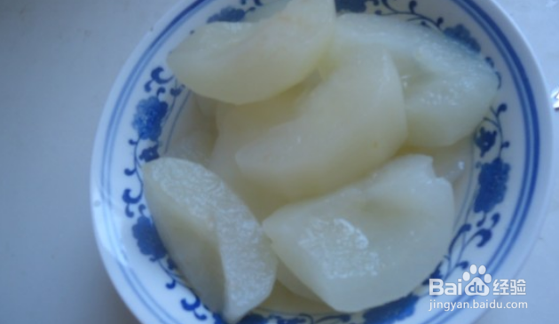 梨罐头家庭自制法