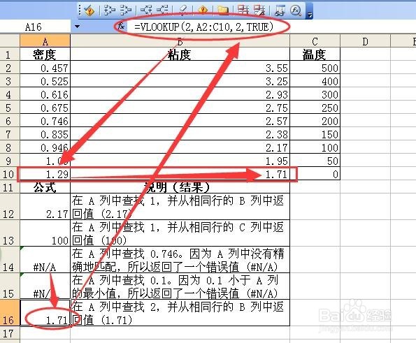 vlookup函数为什么会出现错误值