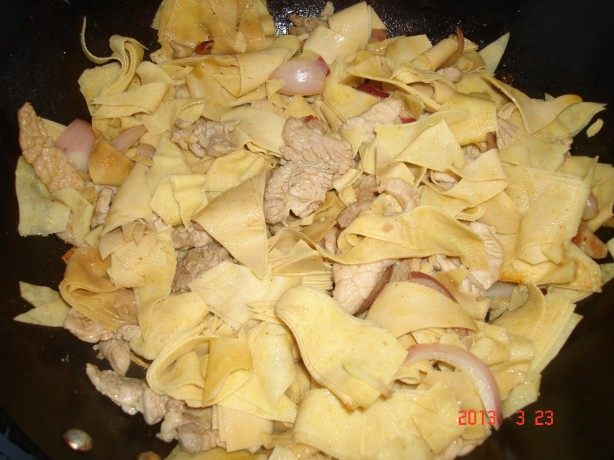 肉炖干豆腐片这样做才美味