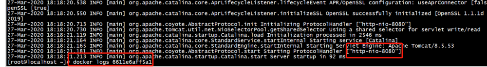 Docker运行tomcat方法