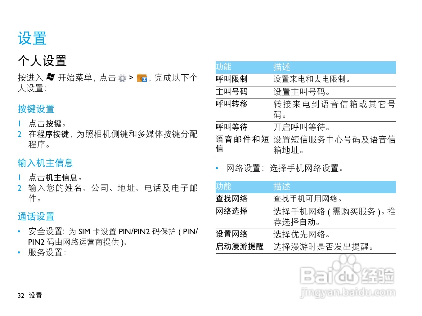 飞利浦 T910使用说明书:[4]