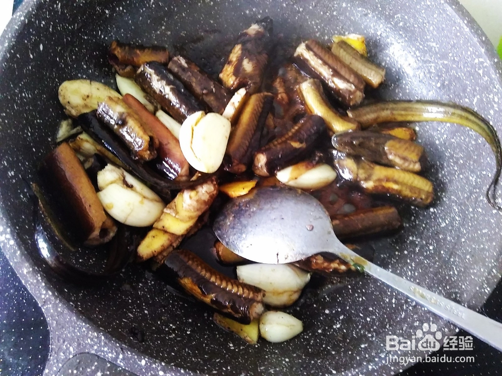 蒜米爆黄鳝的做法