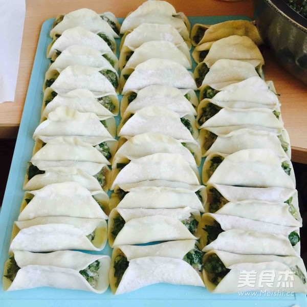 芹菜猪肉锅贴