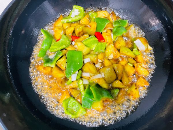 家常红烧地三鲜