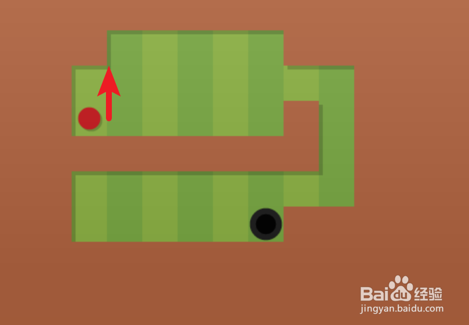 休闲游戏，红球进黑洞是怎么玩的？