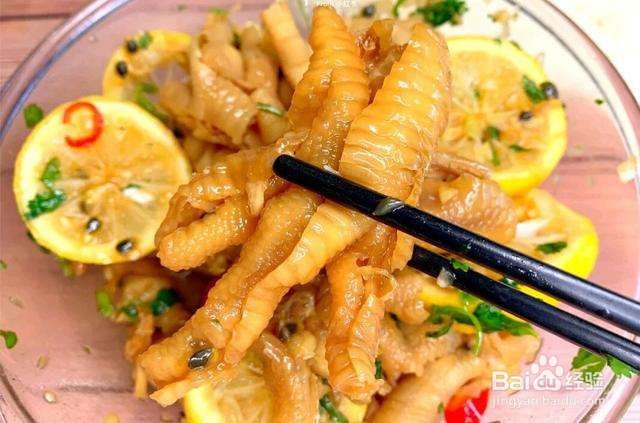 柠檬无骨鸡爪这样做，Q弹好吃有嚼劲