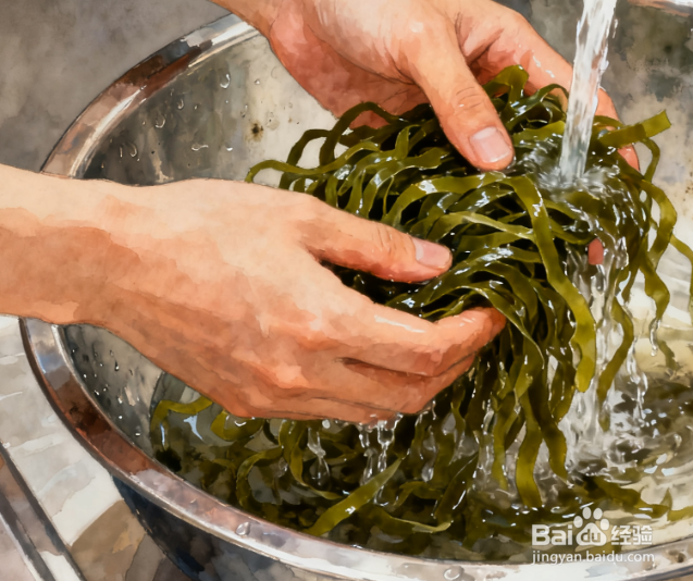 凉拌海带丝：脆爽开胃，去腥味小技巧，超下饭