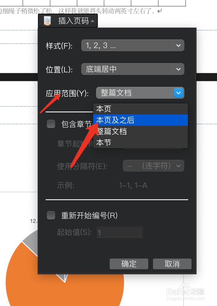 Mac版的WPS文档中如何在第二页开始加入页脚