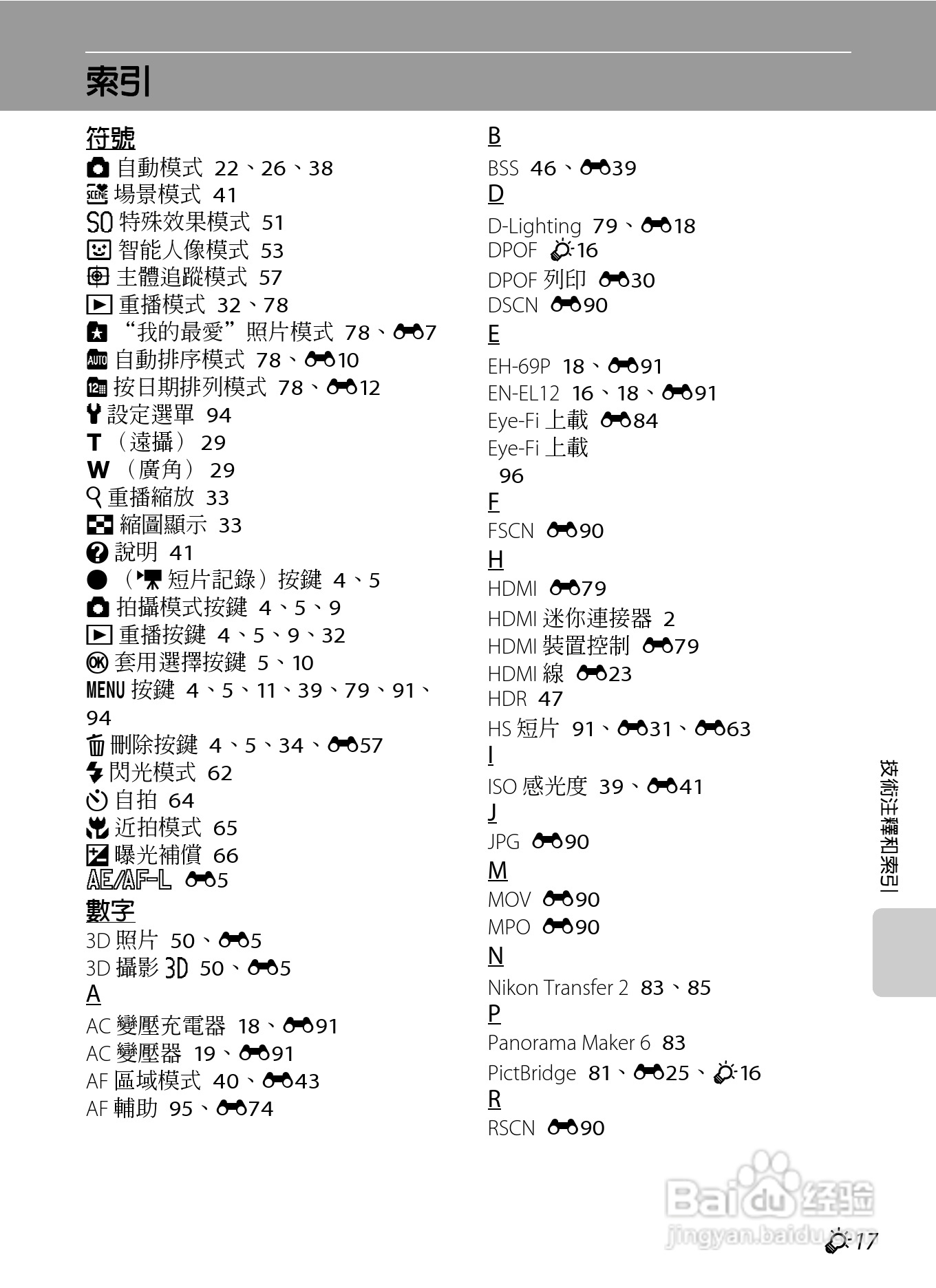 尼康 COOLPIX S6300数码相机说明书:[23]