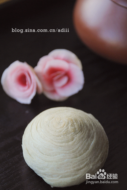 【黑芝麻核桃绿茶酥】适合春节制作的中式点心