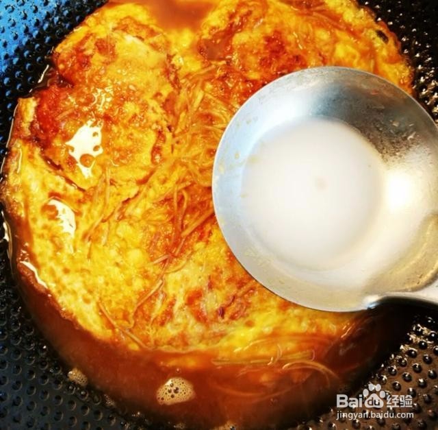 自制番茄鸡蛋饼