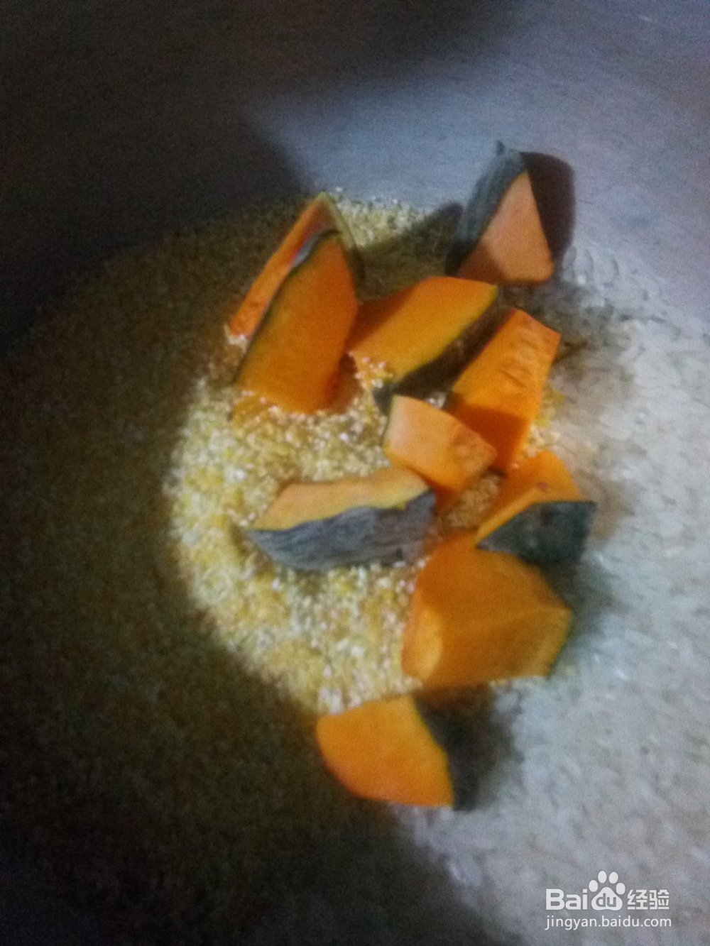 南瓜地瓜枣干大米小碴子粥