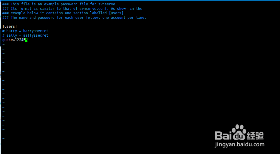Ubuntu16.04 安装配置SVN服务器