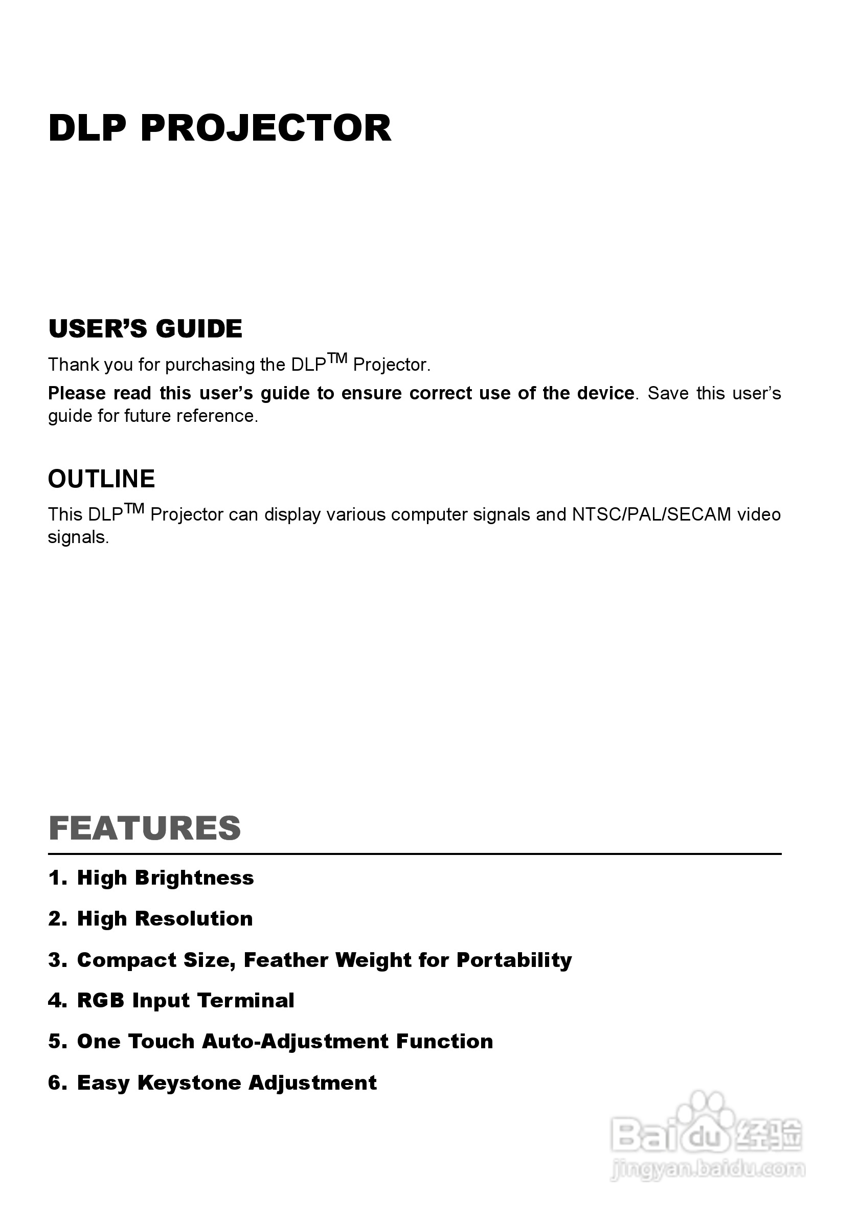 LG JT51影机说明书:[1]
