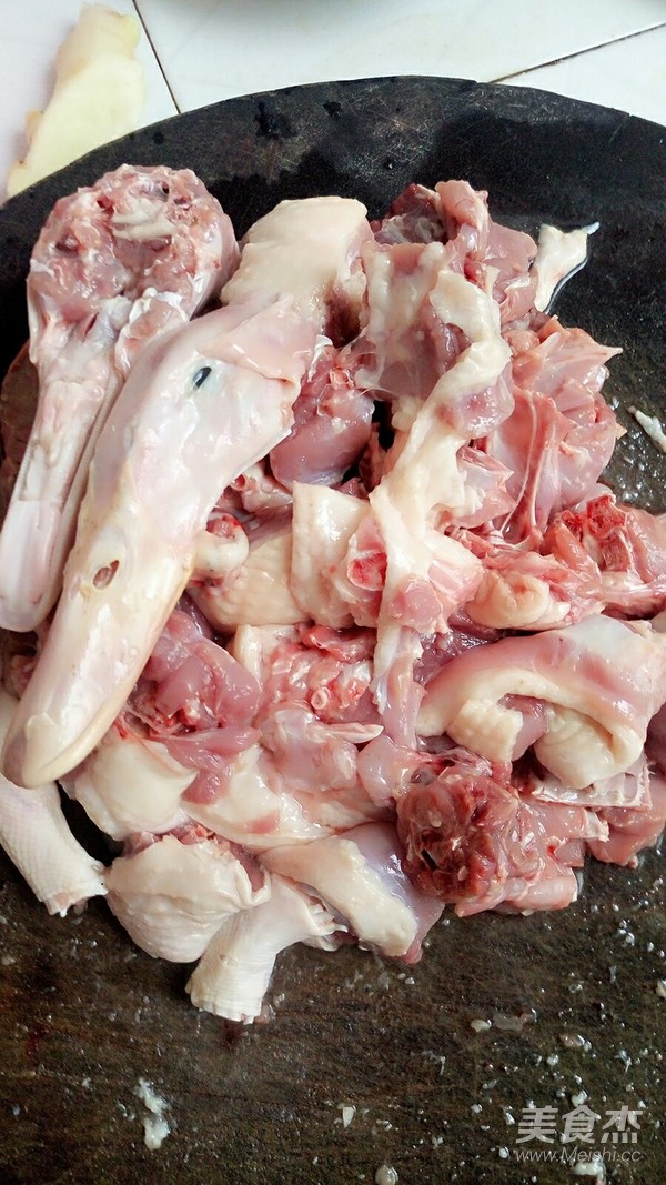 魔芋仔姜鸭肉