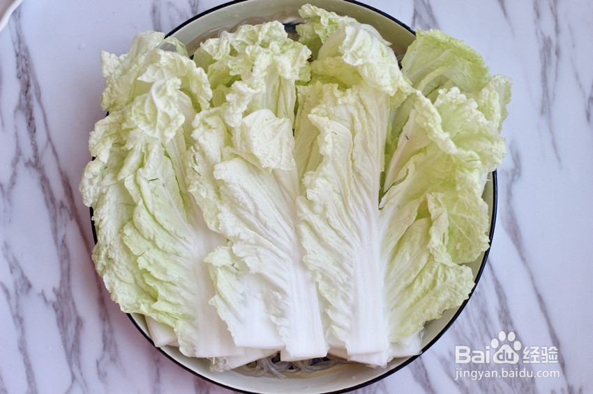 带你做蒜茸粉丝大白菜