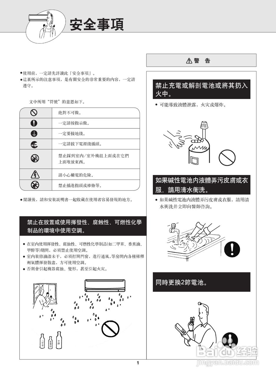 Mitsubishi三菱MSH-LD23VD-H1空调说明书:[1]