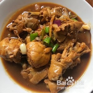 家庭版——黄焖鸡腿