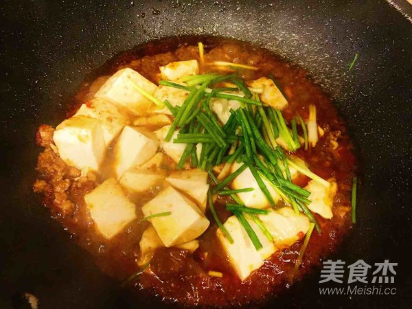 麻婆豆腐的做法