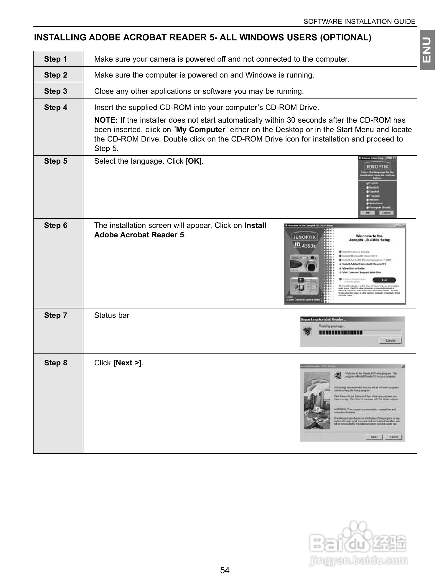 JENOPTIK JD 4363z数码相机说明书:[6]