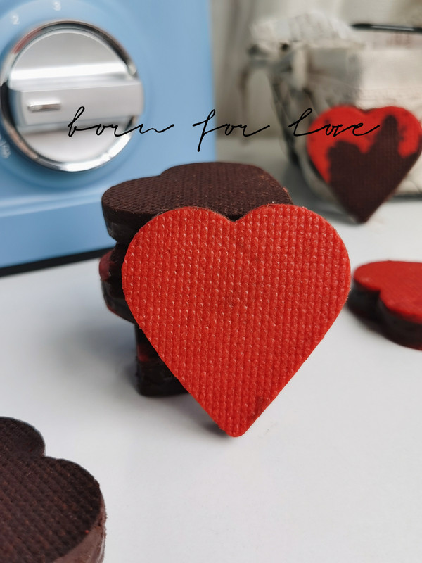 爱心三明治曲奇