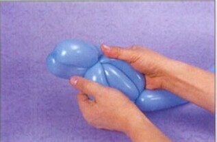 魔法气球造型教程系列之：[13]犀牛