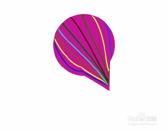 ps制作彩带汽球