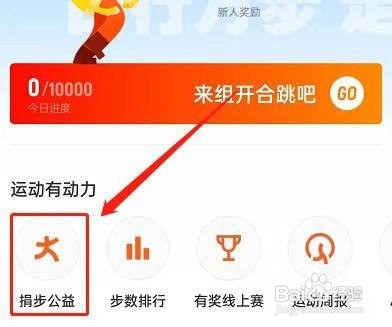 钉钉运动怎么组团捐步