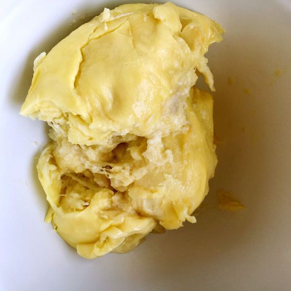 椰香榴莲芝士烤饼