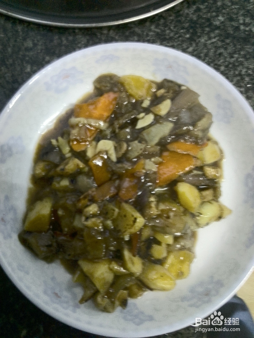 红烧地瓜茄子的制作过程